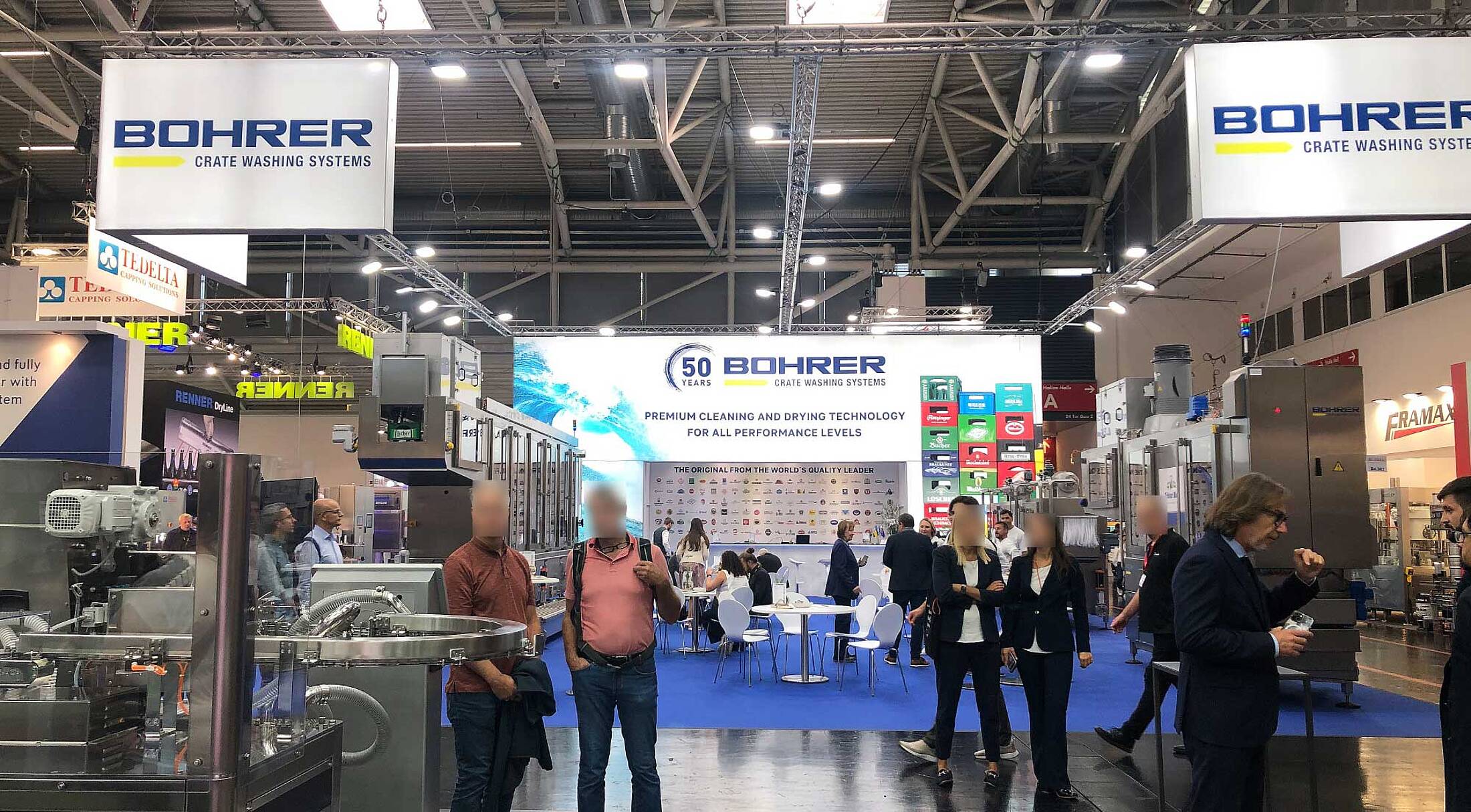 Messestand Bohrer