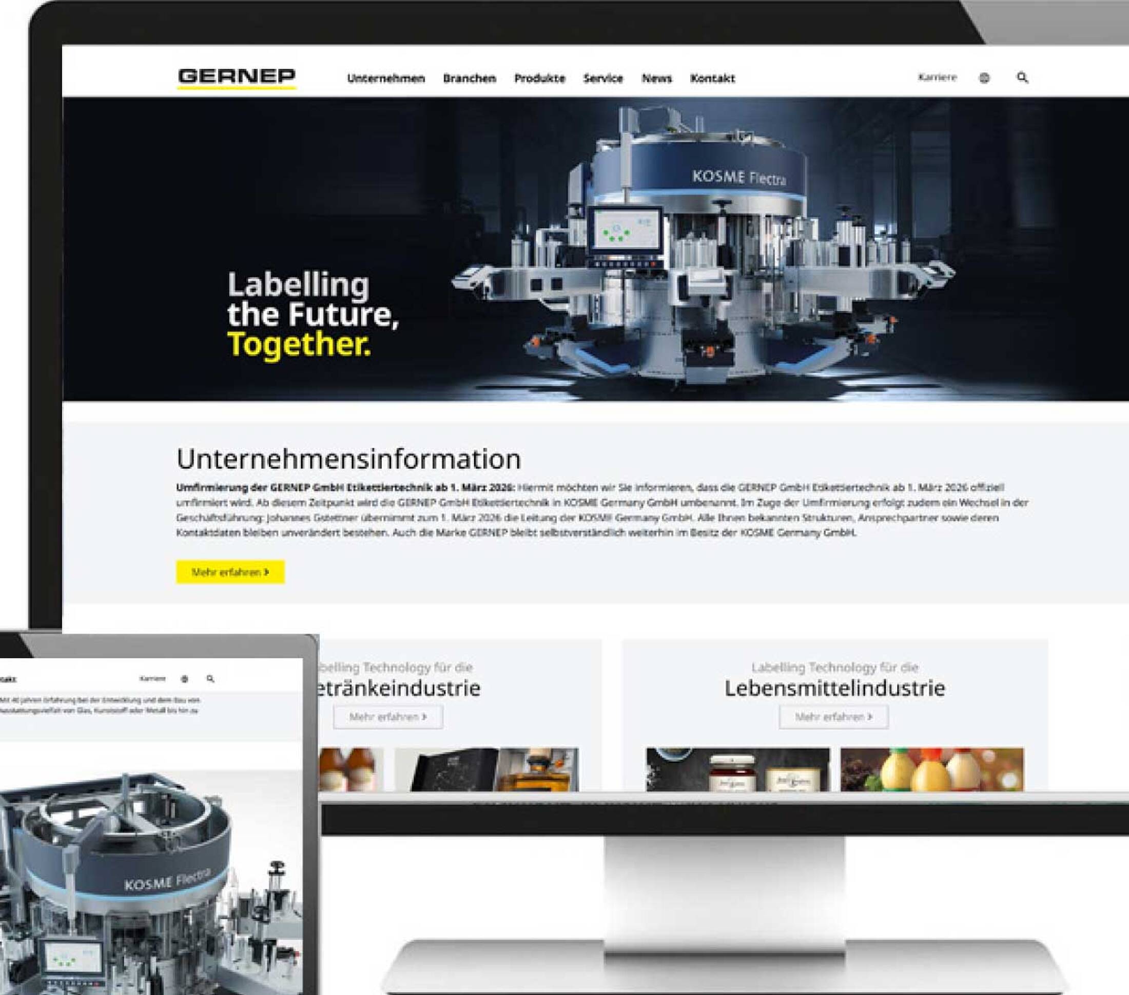 Gernep Webseite