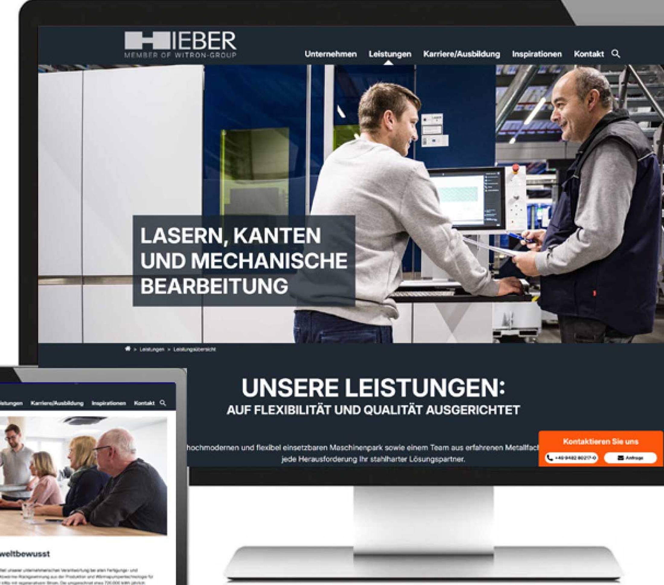 Hieber Webseite