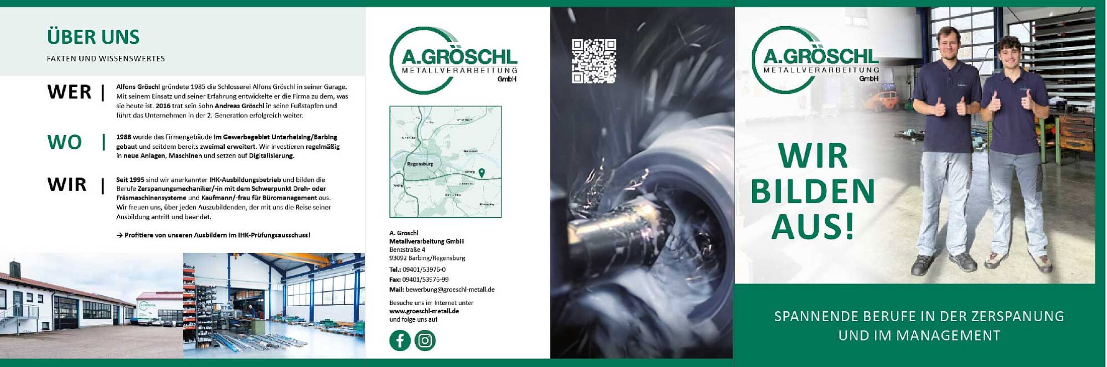 Gröschl Flyer Ausbildung
