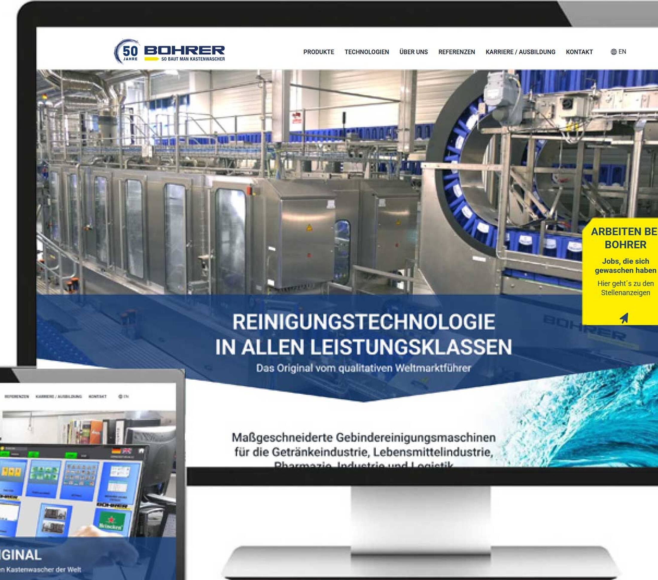 Bohrer Webseite